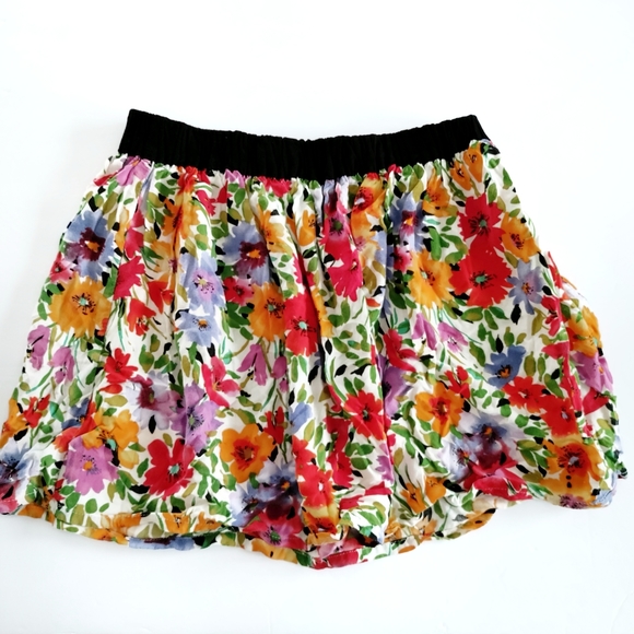 BONGO Floral Retro Mini Skirt - Picture 8 of 8